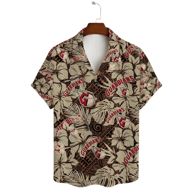 Cleveland Guardians Island Vibe Hawaiian Shirt - Welcome to 2 Aloha