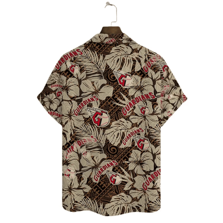 Cleveland Guardians Island Vibe Hawaiian Shirt - Welcome to 2 Aloha