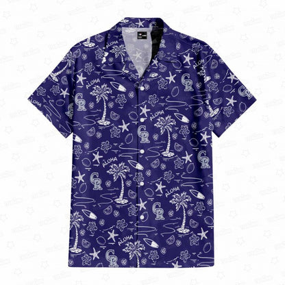 Colorado Rockies Aloha Paradise Hawaiian Shirt - Welcome to 2 Aloha