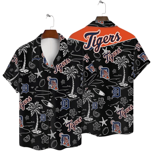 Detroit Tigers Island Vibes Hawaiian Shirt - Welcome to 2 Aloha