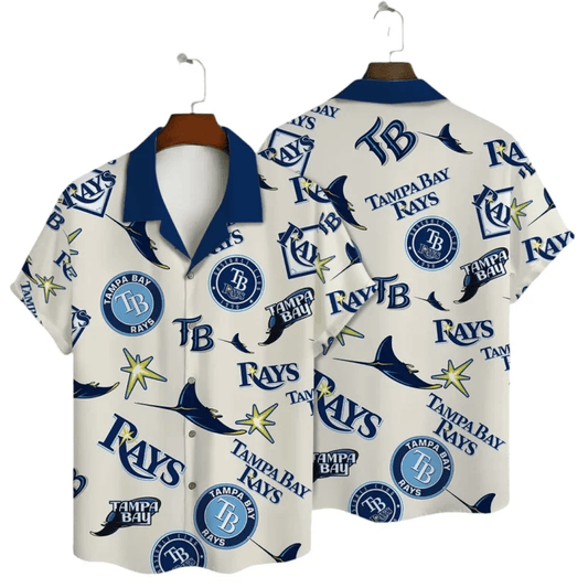 Tampa Bay Rays Classic Logo Hawaiian Shirt - Welcome to 2 Aloha