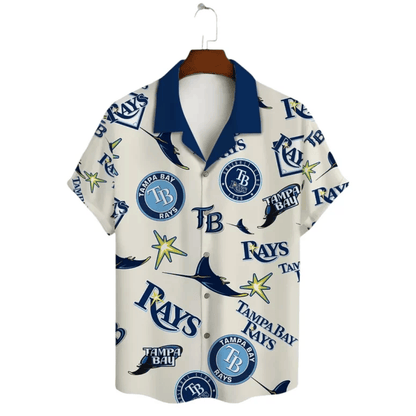 Tampa Bay Rays Classic Logo Hawaiian Shirt - Welcome to 2 Aloha