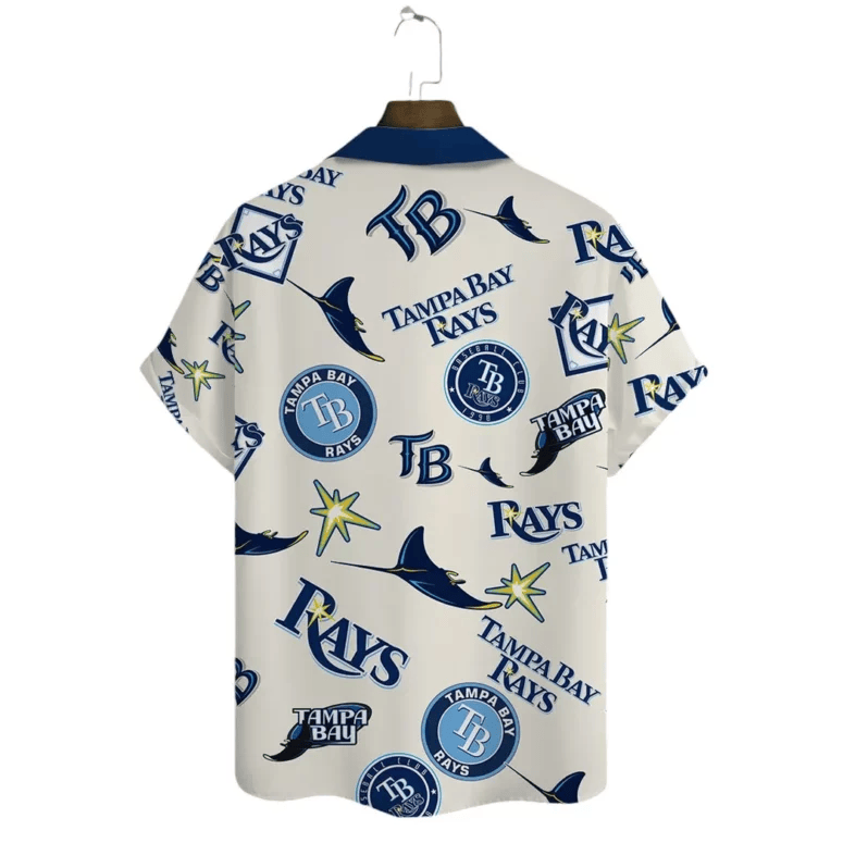 Tampa Bay Rays Classic Logo Hawaiian Shirt - Welcome to 2 Aloha