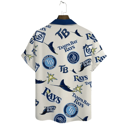 Tampa Bay Rays Classic Logo Hawaiian Shirt - Welcome to 2 Aloha