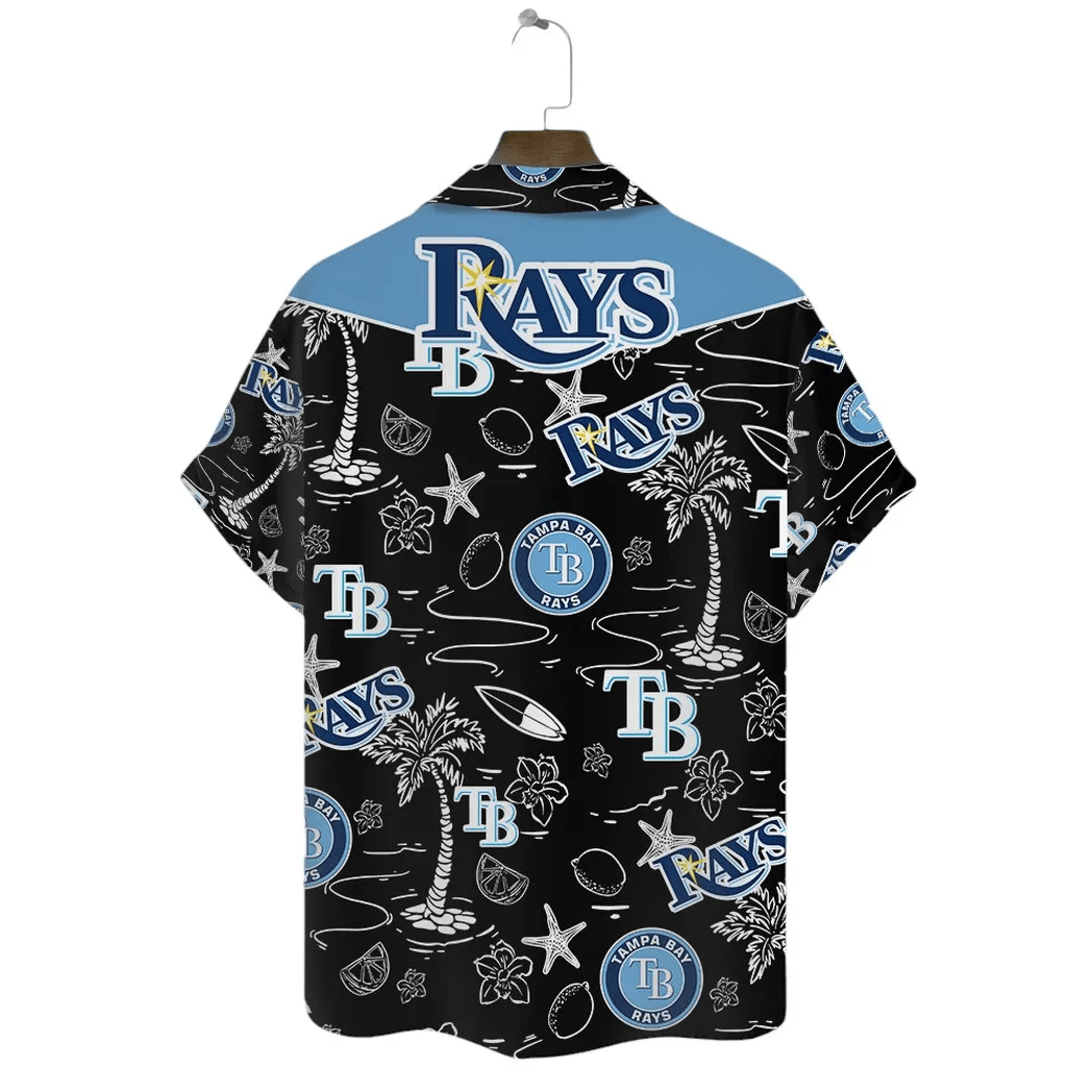 Tampa Bay Rays Midnight Tropics Hawaiian Shirt - Welcome to 2 Aloha