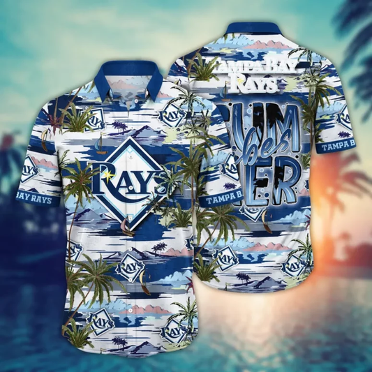 Tampa Bay Rays Endless Summer Hawaiian Shirt - Welcome to 2 Aloha