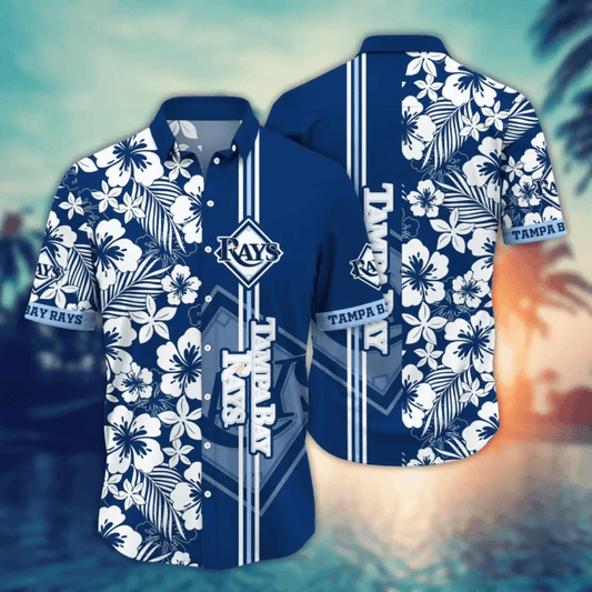 Tampa Bay Rays Island Hibiscus Hawaiian Shirt - Welcome to 2 Aloha