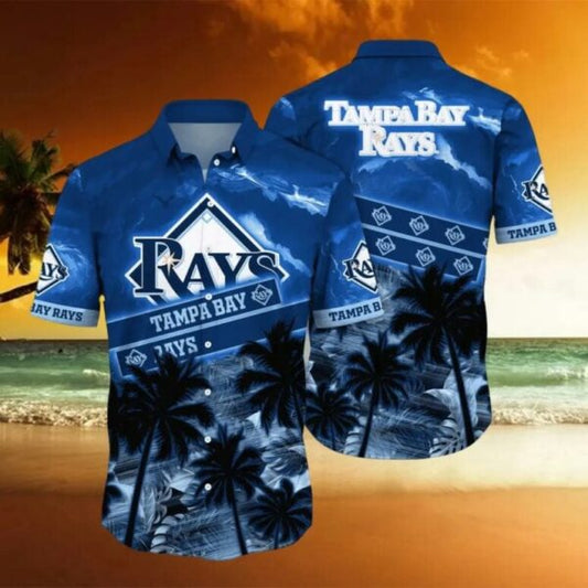 Tampa Bay Rays Ocean Sunset Hawaiian Shirt - Welcome to 2 Aloha