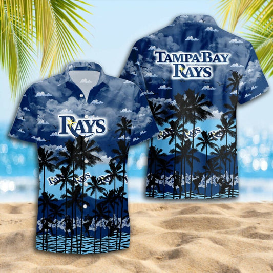 Tampa Bay Rays Coastal Clouds Hawaiian Shirt - Welcome to 2 Aloha