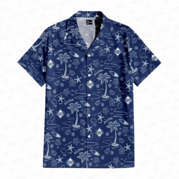 Tampa Bay Rays Aloha Paradise Hawaiian Shirt - Welcome to 2 Aloha