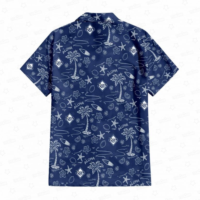 Tampa Bay Rays Aloha Paradise Hawaiian Shirt - Welcome to 2 Aloha