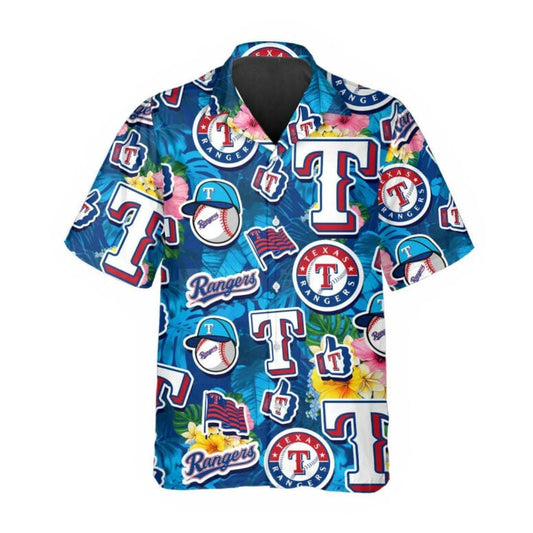 Texas Rangers Island Spirit Hawaiian Shirt - Welcome to 2 Aloha