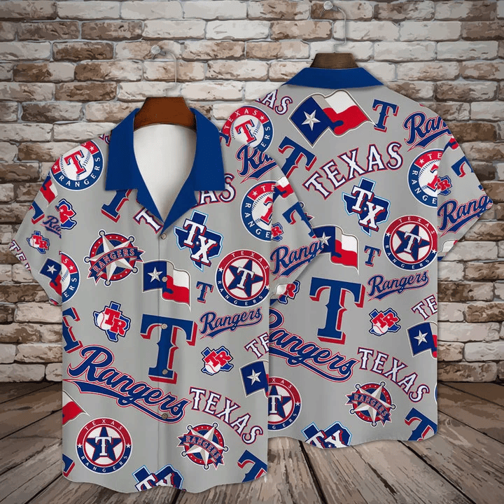 Texas Rangers Lone Star Spirit Hawaiian Shirt - Welcome to 2 Aloha
