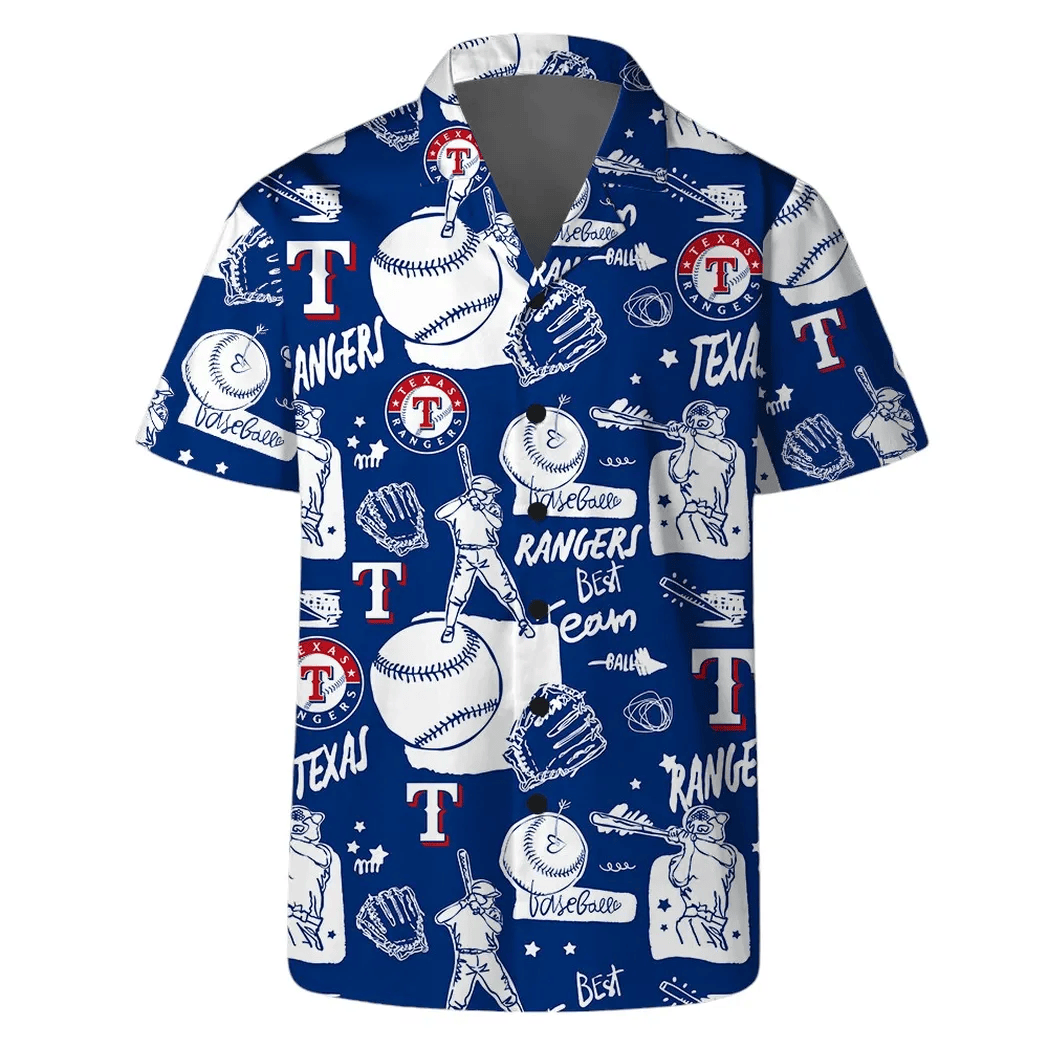 Texas Rangers All-Star Play Hawaiian Shirt - Welcome to 2 Aloha