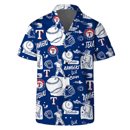 Texas Rangers All-Star Play Hawaiian Shirt - Welcome to 2 Aloha