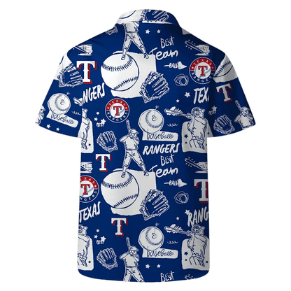 Texas Rangers All-Star Play Hawaiian Shirt - Welcome to 2 Aloha