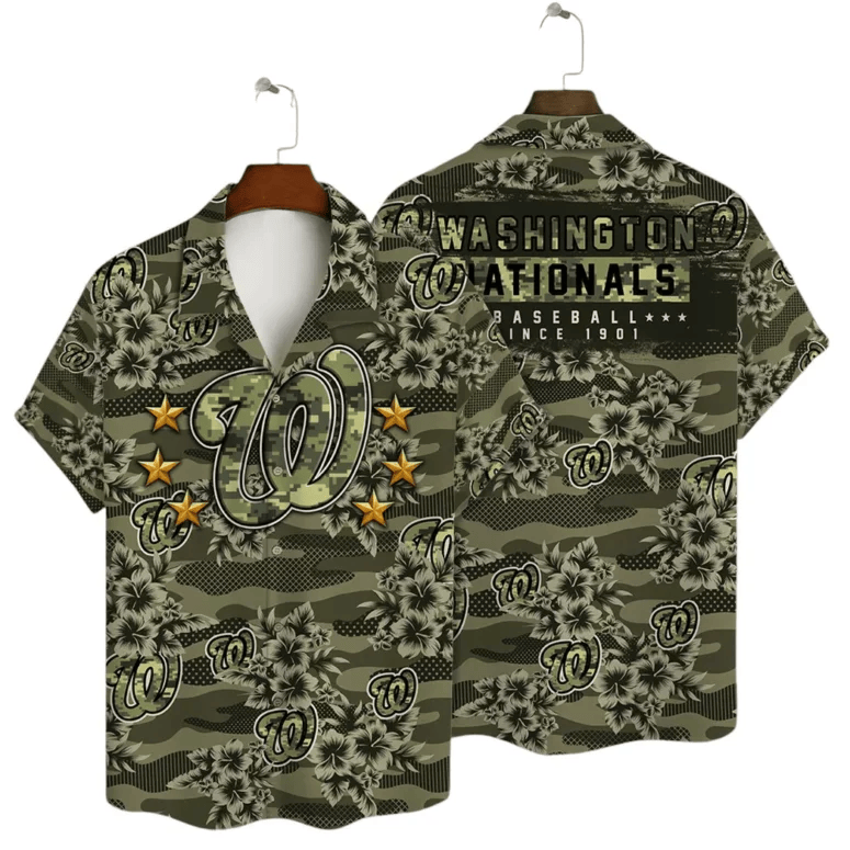 Washington Nationals Baseball Since 1901 Hawaiian Shirt - Welcome to 2 Aloha