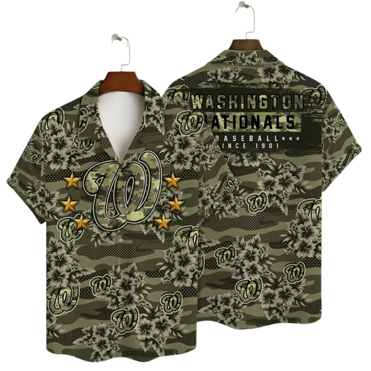 Washington Nationals Baseball Since 1901 Hawaiian Shirt - Welcome to 2 Aloha