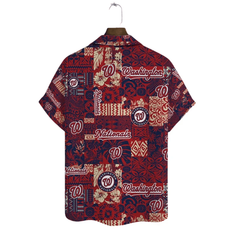 Washington Nationals Tropical Escape Hawaiian Shirt - Welcome to 2 Aloha