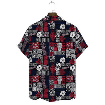 Washington Nationals Tropical Haven Hawaiian Shirt - Welcome to 2 Aloha