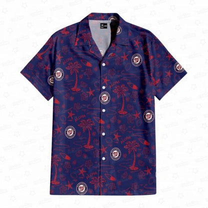 Washington Nationals Aloha Paradise Hawaiian Shirt - Welcome to 2 Aloha