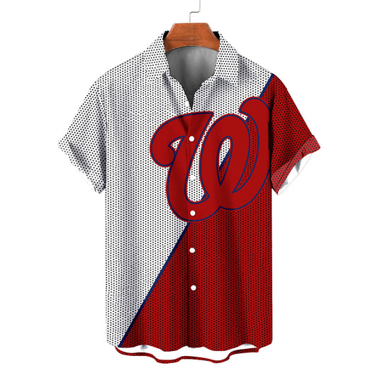 Washington Nationals Hawaiian Shirt - Welcome to 2 Aloha