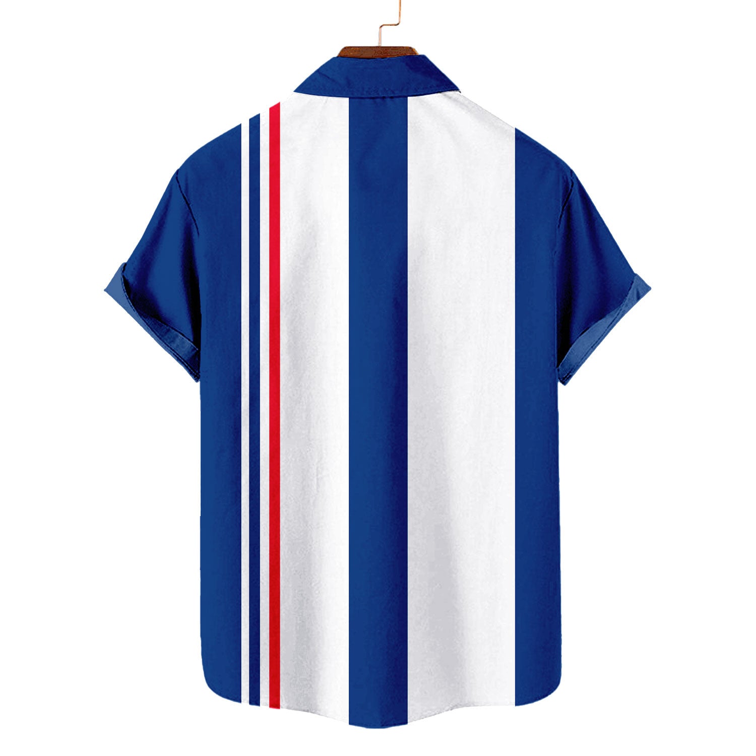 Chicago Cubs Striped Short Hawaiian Shirt MLB S1 - Welcome to 2 Aloha
