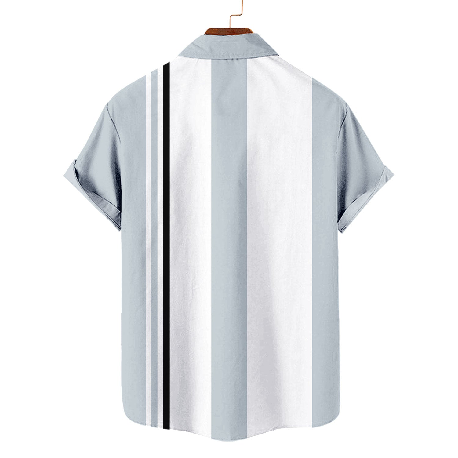 Colorado Rockies Striped Short Hawaiian Shirt MLB S1 - Welcome to 2 Aloha