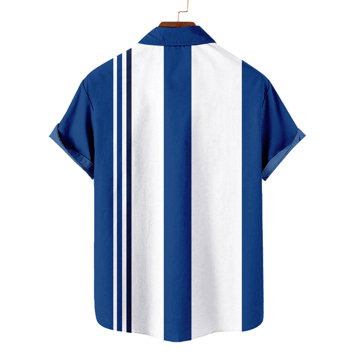 Toronto Blue Jays Striped Short Hawaiian Shirt MLB S1 - Welcome to 2 Aloha