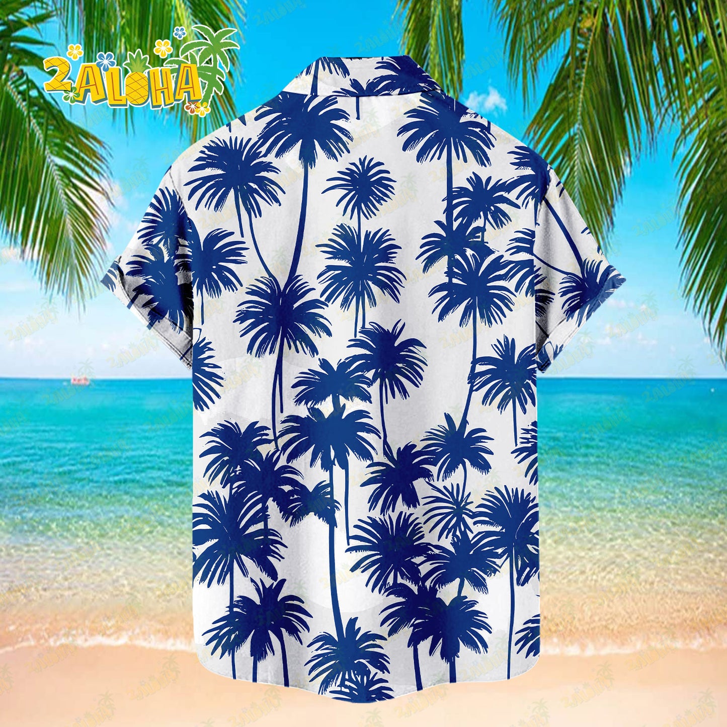 Chicago Cubs Tropic Coconut Tree Hawaiian Shirt MLB S2 - Welcome to 2 Aloha