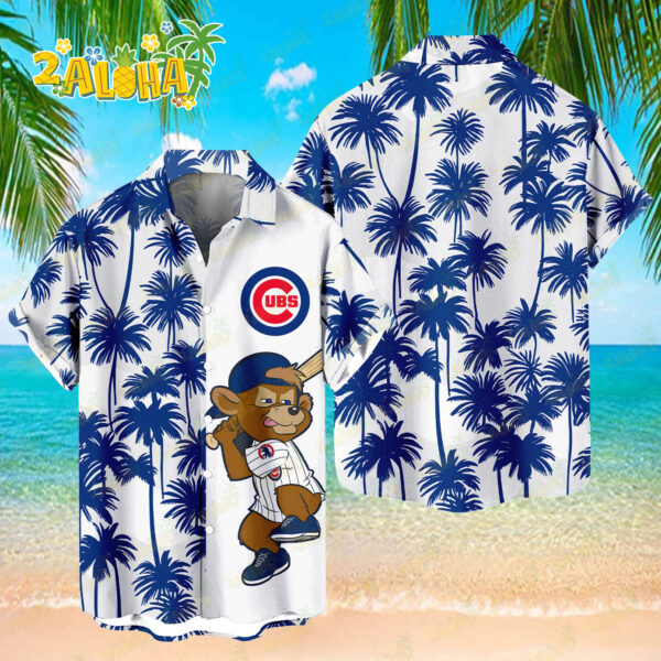 Chicago Cubs Tropic Coconut Tree Hawaiian Shirt MLB S2 - Welcome to 2 Aloha