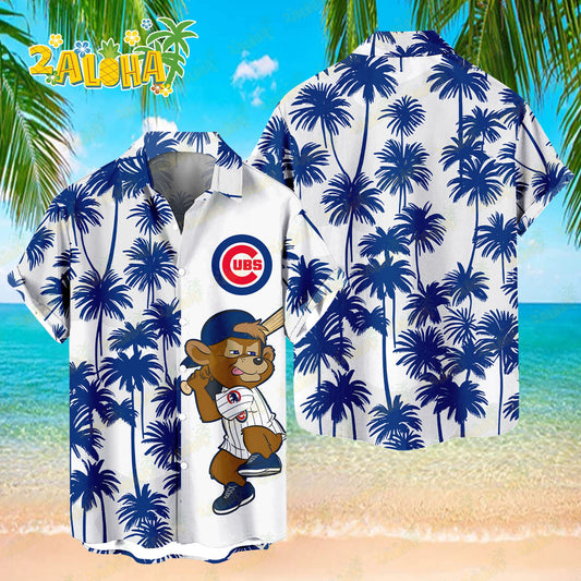 Chicago Cubs Tropic Coconut Tree Hawaiian Shirt MLB S2 - Welcome to 2 Aloha