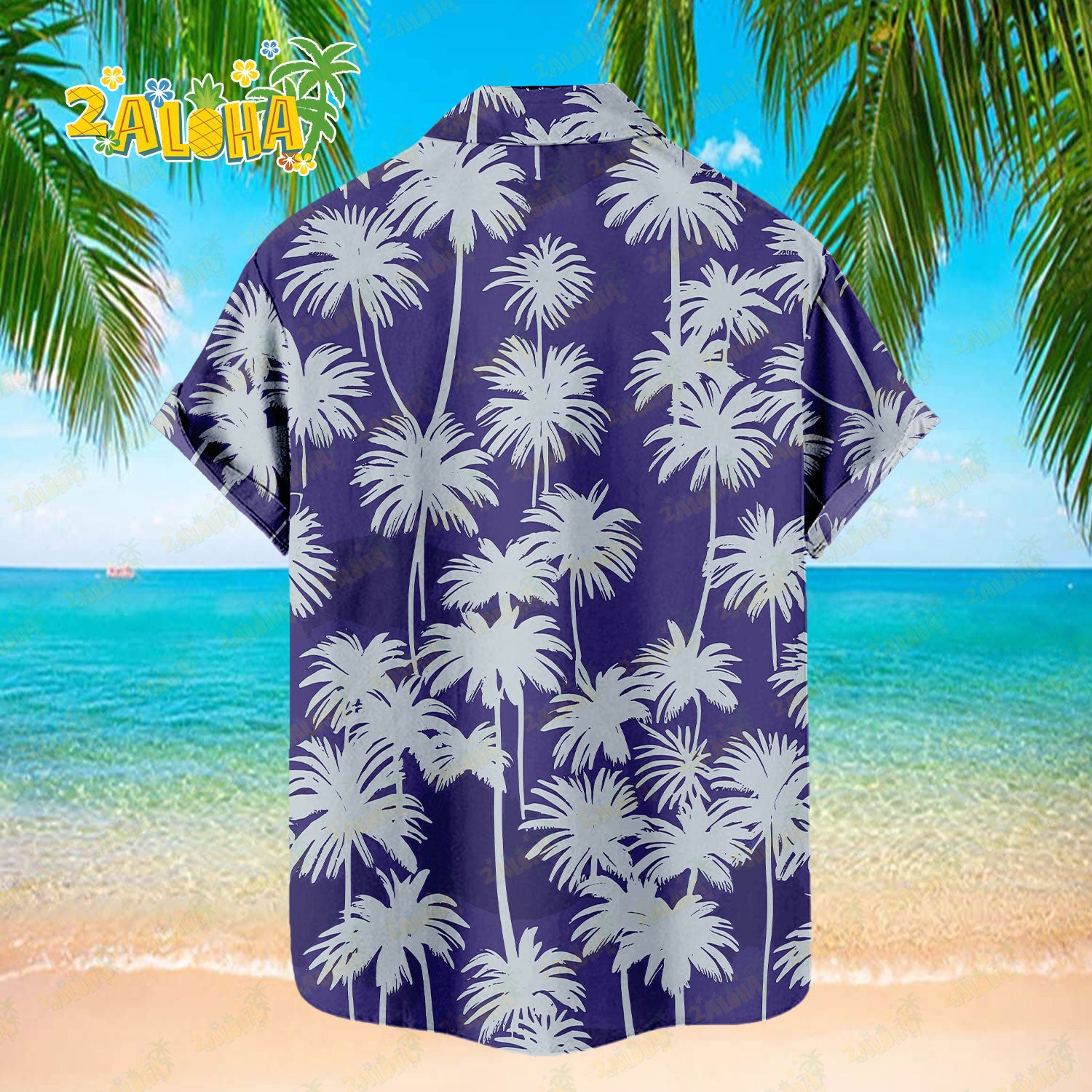 Colorado Rockies Tropic Coconut Tree Hawaiian Shirt MLB S2 - Welcome to 2 Aloha
