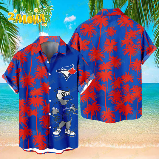 Toronto Blue Jays Tropic Coconut Tree Hawaiian Shirt MLB S2 - Welcome to 2 Aloha