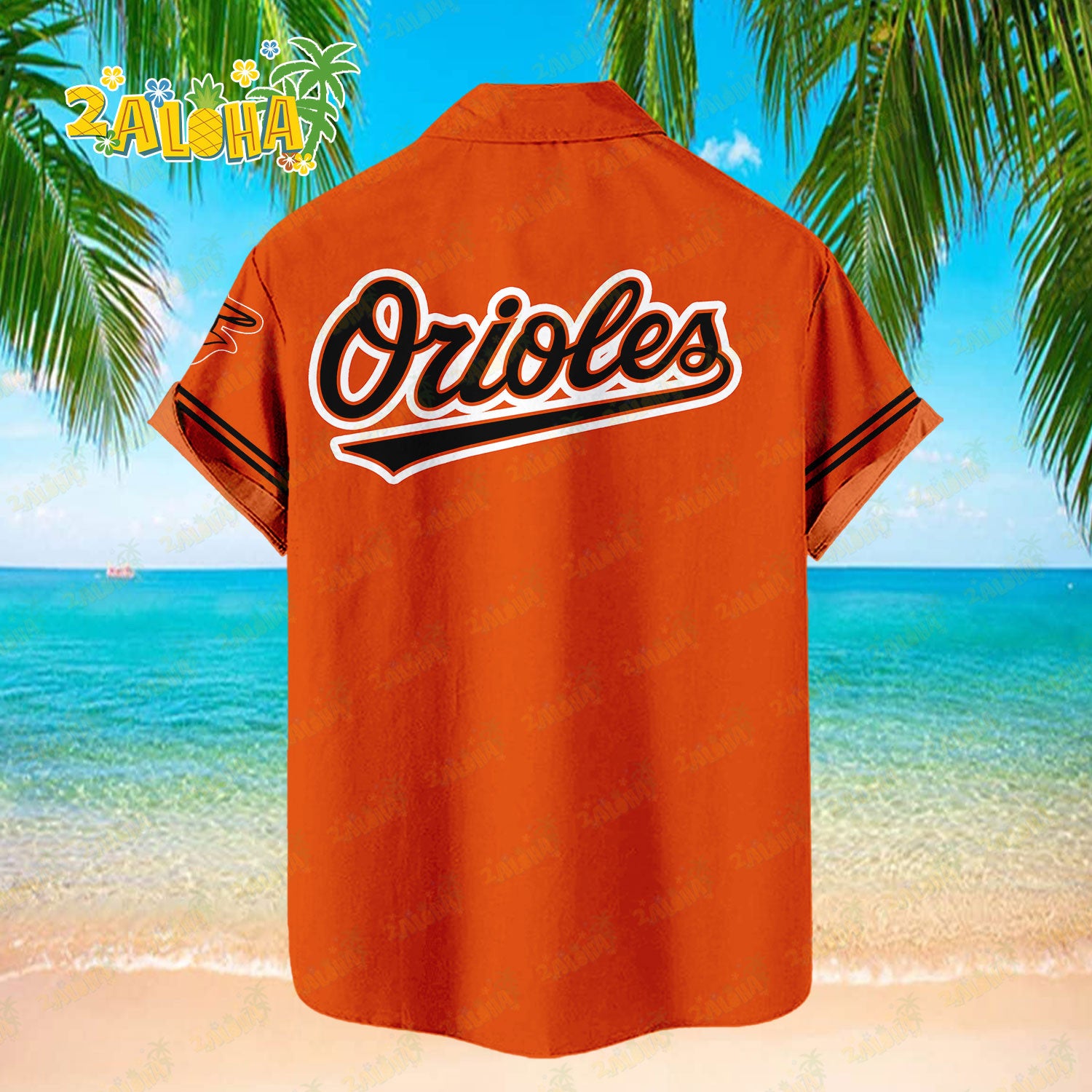 Baltimore Orioles | Classic Color Hawaiian Shirt MLB S3 - Welcome to 2 Aloha