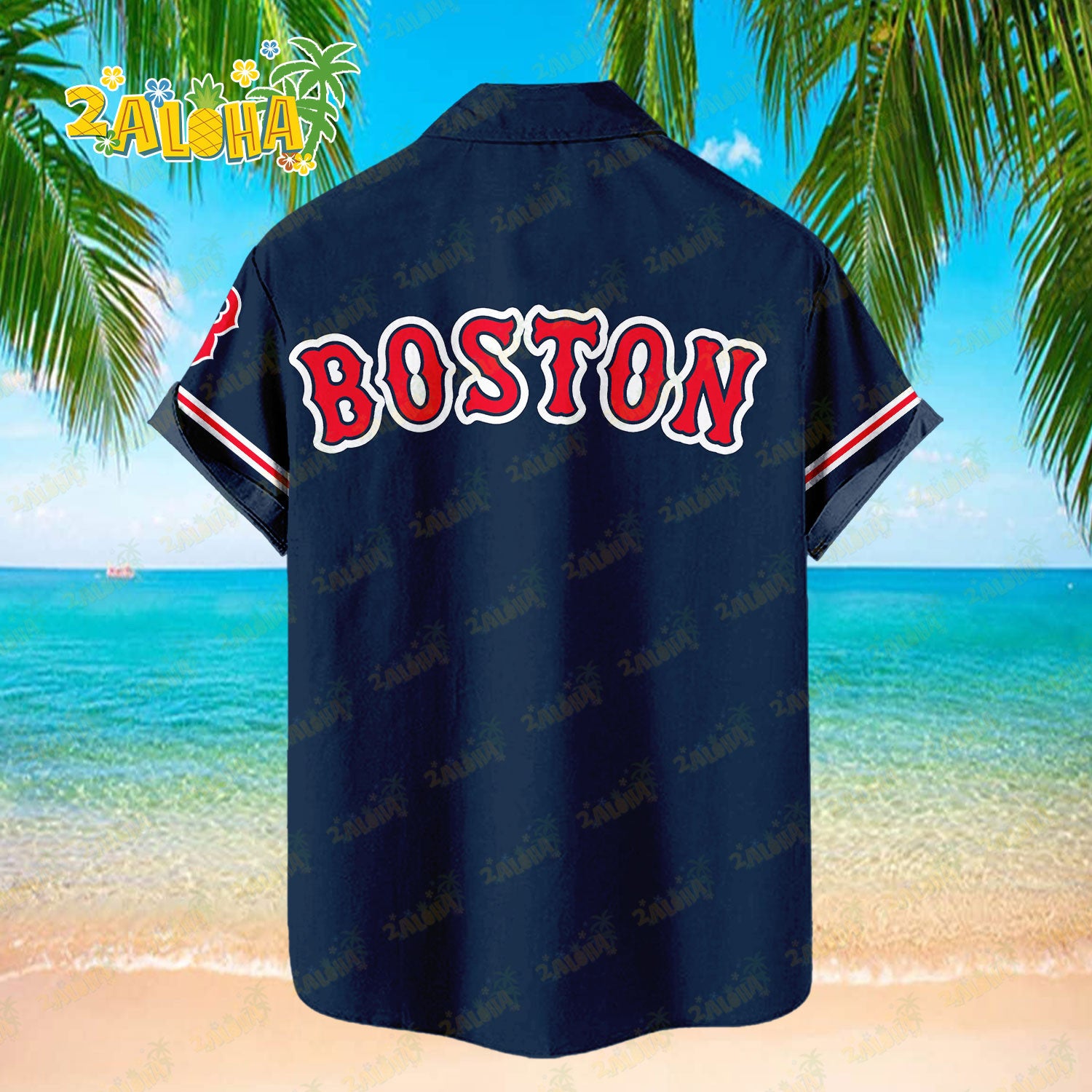 Boston Red Sox | Classic Color Hawaiian Shirt MLB S3 - Welcome to 2 Aloha