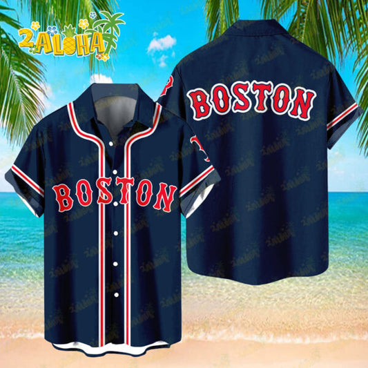 Boston Red Sox | Classic Color Hawaiian Shirt MLB S3 - Welcome to 2 Aloha