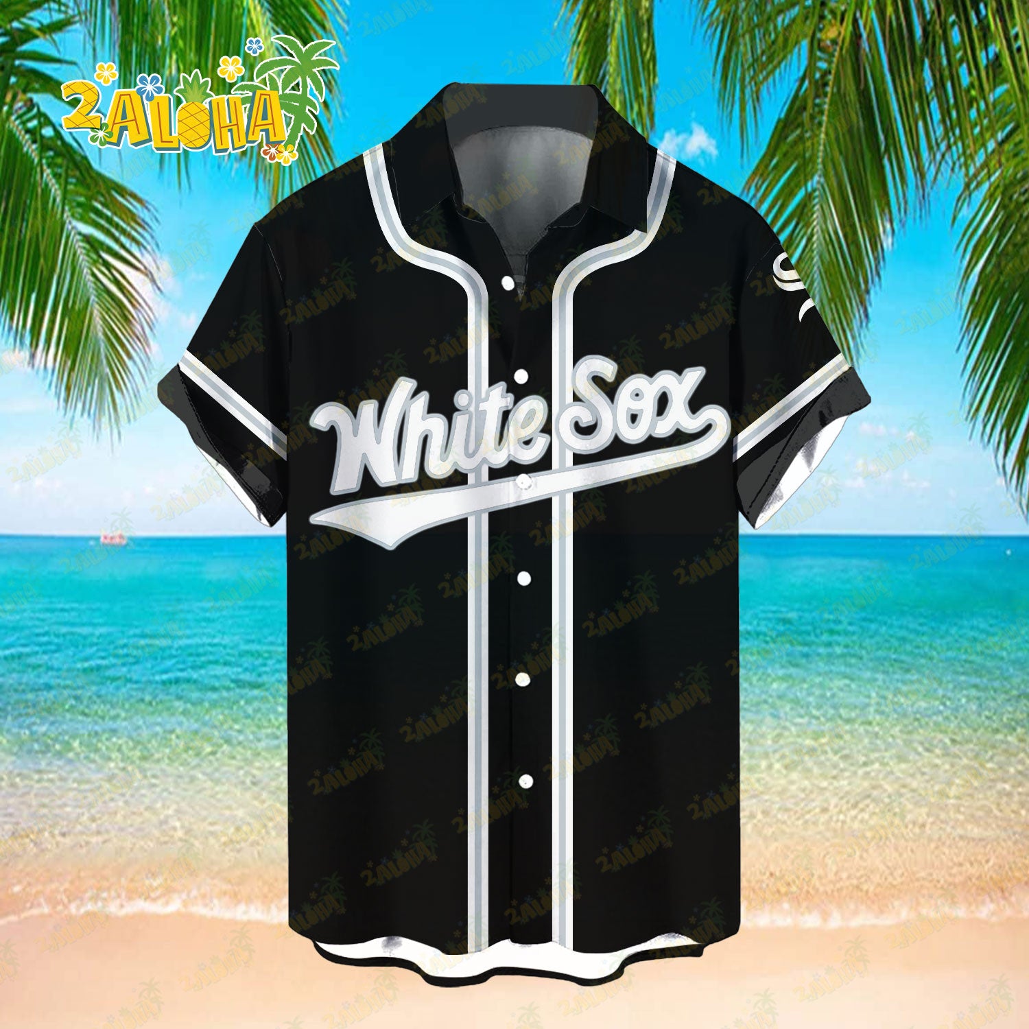Chicago White Sox | Classic Color Hawaiian Shirt MLB S3 - Welcome to 2 Aloha