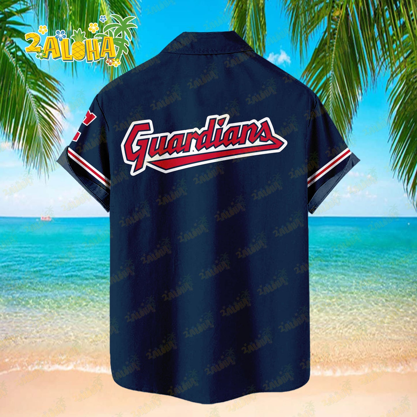 Cleveland Guardians | Classic Color Hawaiian Shirt MLB S3 - Welcome to 2 Aloha