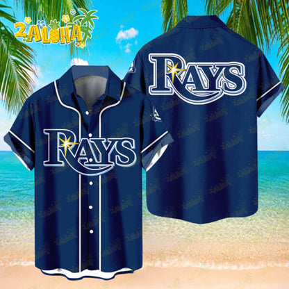 Tampa Bay Rays | Classic Color Hawaiian Shirt MLB S3 - Welcome to 2 Aloha
