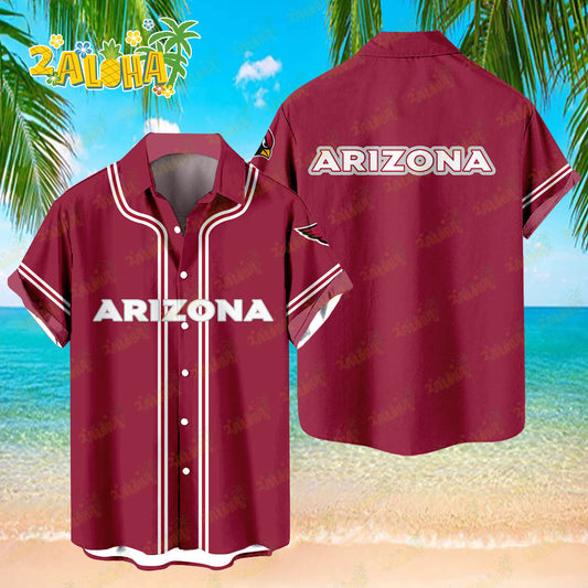 Arizona Cardinals | Classic Color Hawaiian Shirt NFL S3 - Welcome to 2 Aloha
