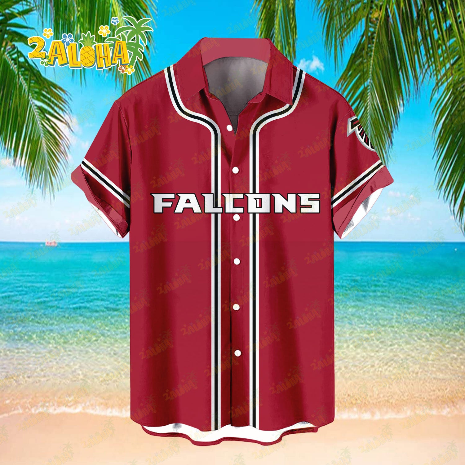 Atlanta Falcons | Classic Color Hawaiian Shirt NFL S3 - Welcome to 2 Aloha