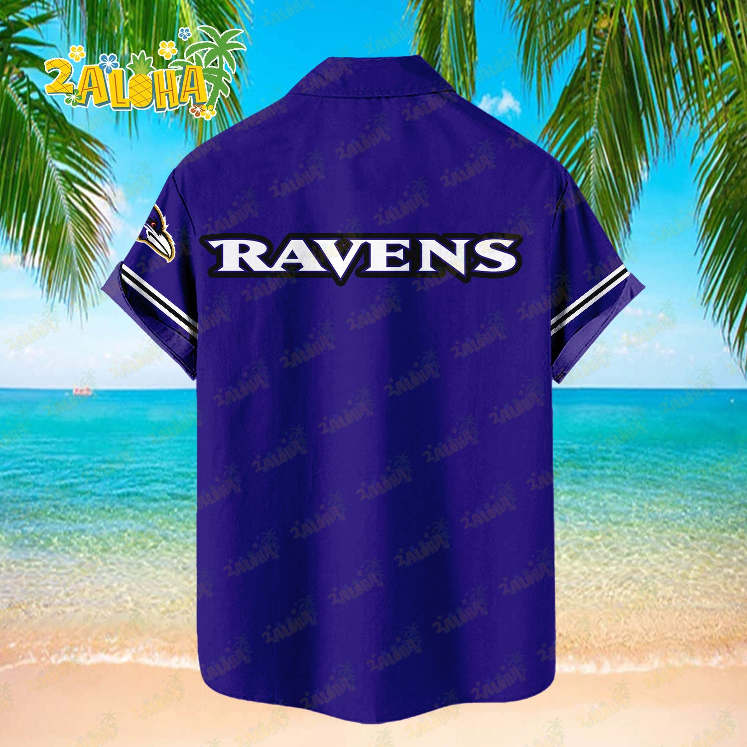 Baltimore Ravens | Classic Color Hawaiian Shirt NFL S3 - Welcome to 2 Aloha