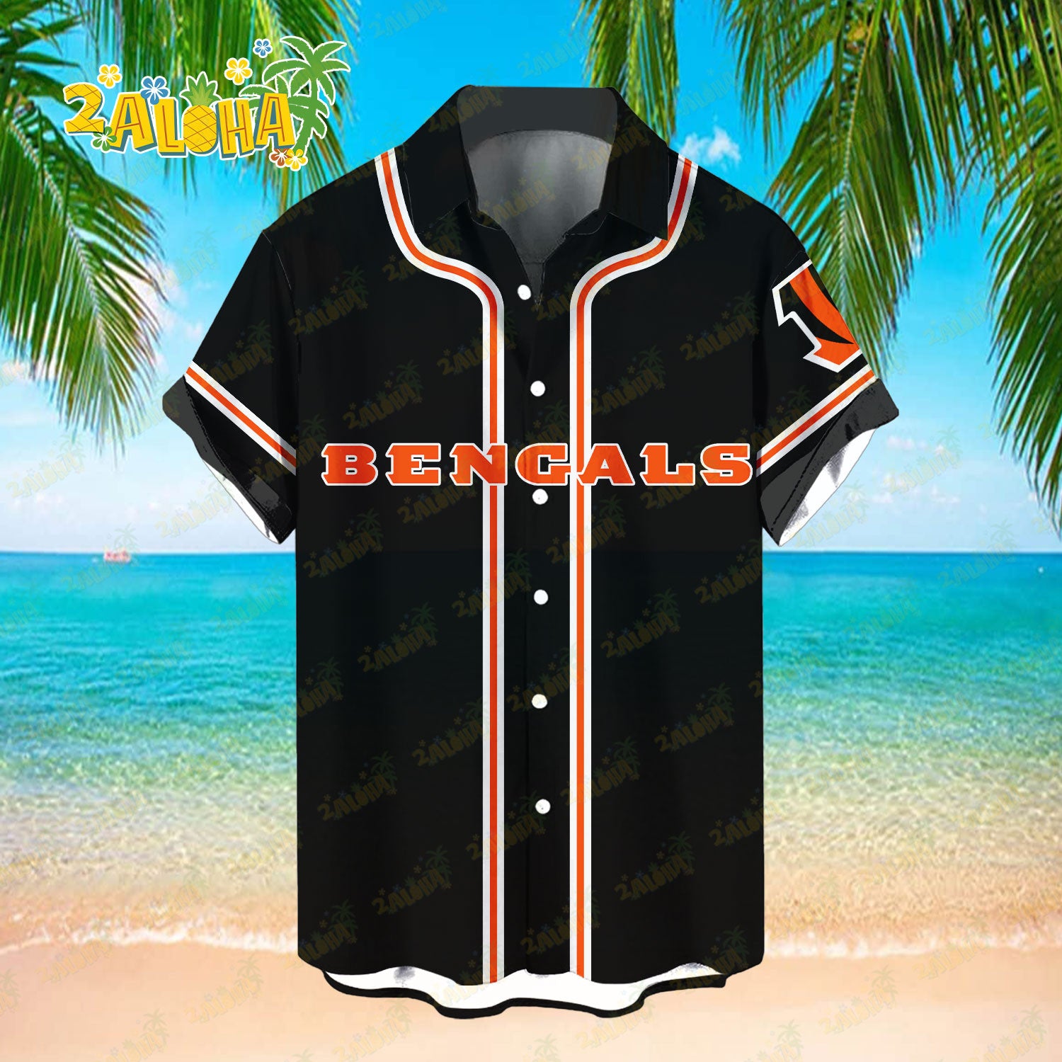 Cincinnati Bengals | Classic Color Hawaiian Shirt NFL S3 - Welcome to 2 Aloha