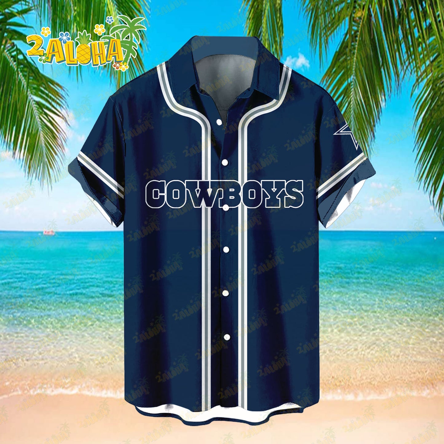 Dallas Cowboys | Classic Color Hawaiian Shirt NFL S3 - Welcome to 2 Aloha