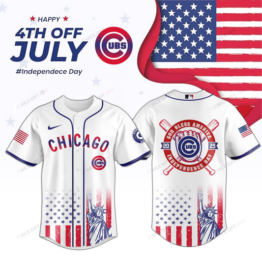 Chicago Cubs Baseball Jersey Nicegift BBJ-H7B0