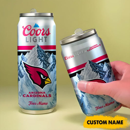 Atlanta Falcons American Football & CoorsLight Can Tumbler Custom Any Name Gifts