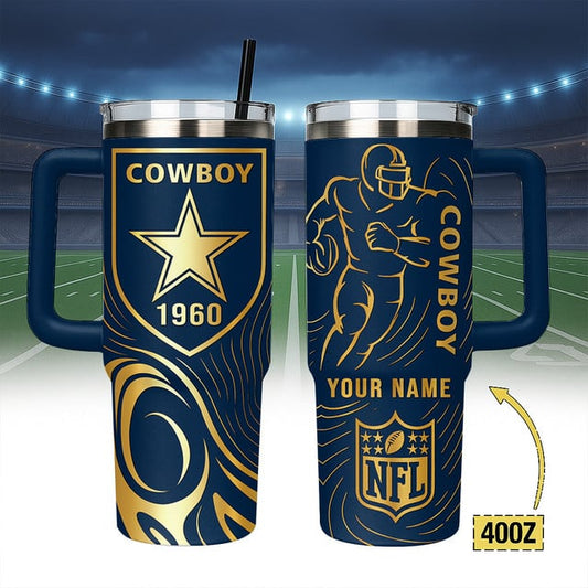 Custom Dallas Cowboys NFL Tumbler 40Oz For Fan - Limited Edition