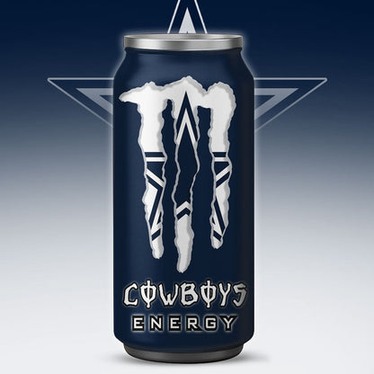 Dallas Cowboys Monster Energy x NFL – Tumbler Gift for Fans