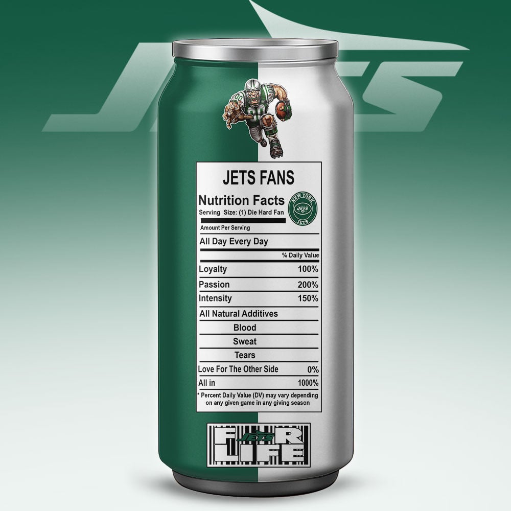 New York Jets Monster Energy x NFL – Tumbler Gift for Fans
